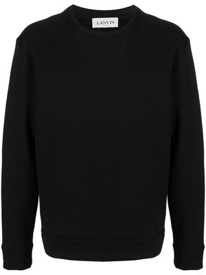 Lanvin photograph-print long-sleeve sweatshirt - Black