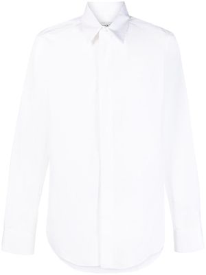 Lanvin pointed collar cotton shirt - White