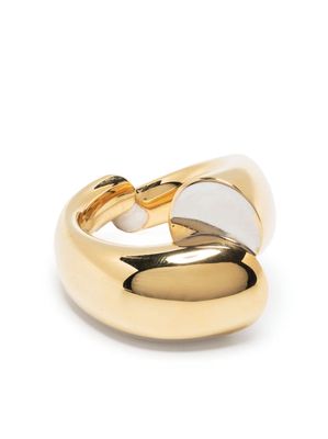 Lanvin polished chunky ring - Gold