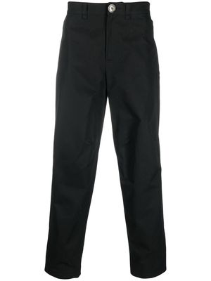 Lanvin straight-leg wool-blend trousers - Black