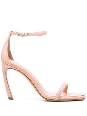 Lanvin swing leather sandals - Pink