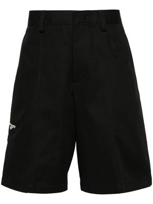 Lanvin tailored cotton shorts - Black