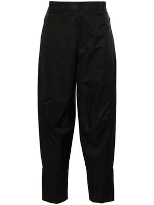 Lanvin tapered-cut biker trousers - Black