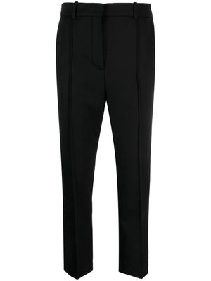 Lanvin tapered-leg tailored wool trousers - Black