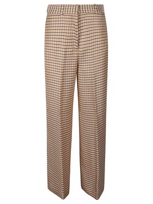 Lanvin Tartan Trousers