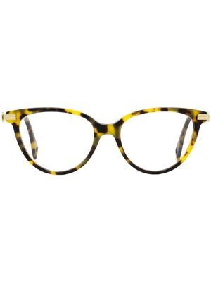 Lanvin Tea Cup cat-eye glasses - Brown