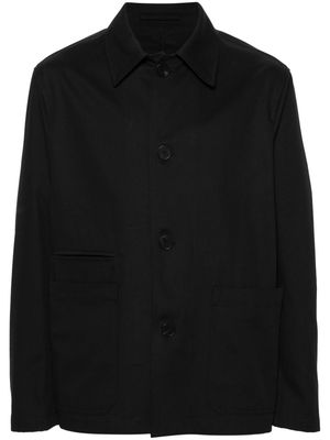 Lanvin twill cotton-blend jacket - Black