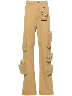 Lanvin utility-pockets straight trousers - Neutrals