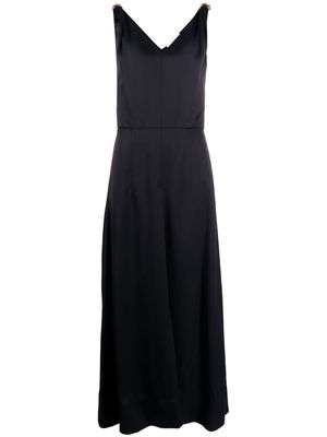 Lanvin V-neck sleeveless dress - Black