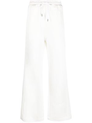 Lanvin wide-leg track pants - White