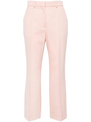 Lanvin wool flared trousers - Pink