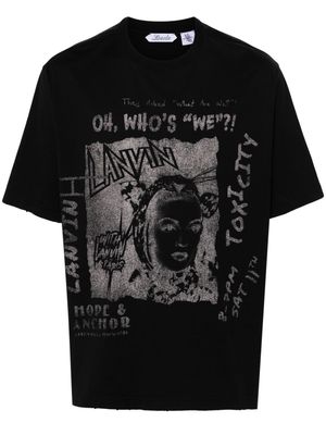Lanvin x Future graphic-print T-shirt - Black