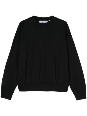 Lanvin x Future logo-print drop-shoulder sweatshirt - Black
