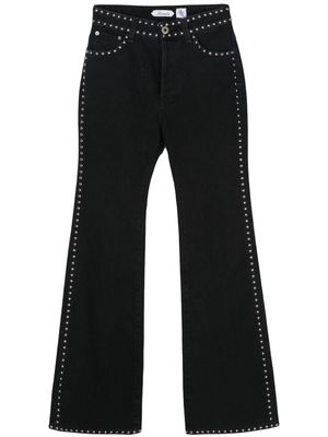 Lanvin x Future mid-rise flared jeans - Black