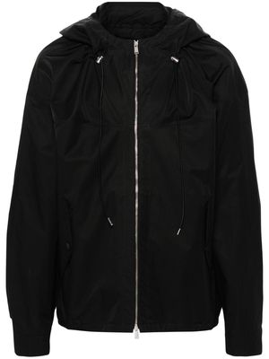 Lanvin zip-up hooded jacket - Black