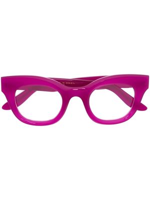 Lapima Ana Petit rectangular-frame glasses - Purple