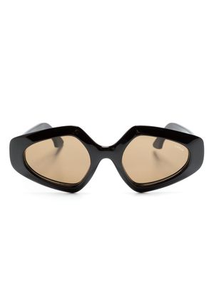Lapima Antonia oversize-frame sunglasses - Black