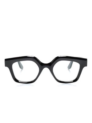Lapima Carla geometric-frame glasses - BLACK OPT