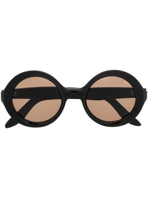 Lapima Carolina round-frame sunglasses - Black