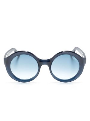 Lapima Carolina round-frame sunglasses - Blue
