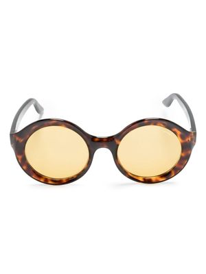 Lapima Carolinax round-frame sunglasses - Brown
