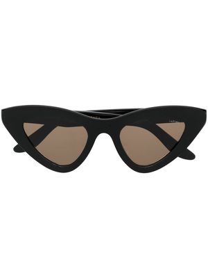 Lapima cat-eye frame sunglasses - Black