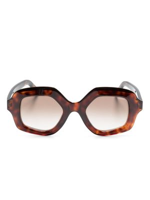 Lapima Cecilia tortoiseshell-effect sunglasses - Brown