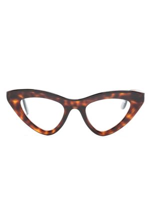 Lapima Julieta Havana cat-eye glasses - Brown