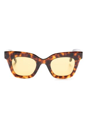 Lapima Lisa Havana cat-eye sunglasses - Brown