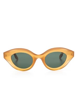 Lapima Nina Petit cat-eye frame sunglasses - Yellow