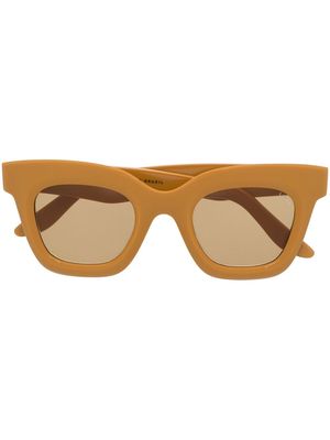 Lapima square-frame sunglasses - Yellow