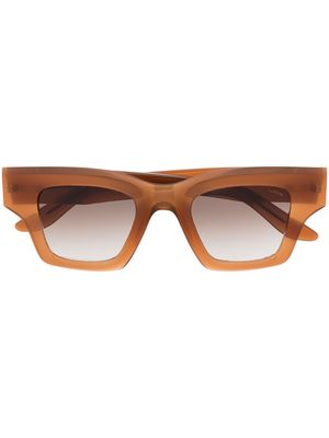 Lapima square tinted sunglasses - Brown