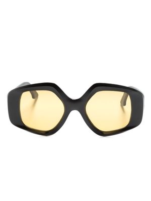 Lapima Stella oversize-frame sunglasses - Black