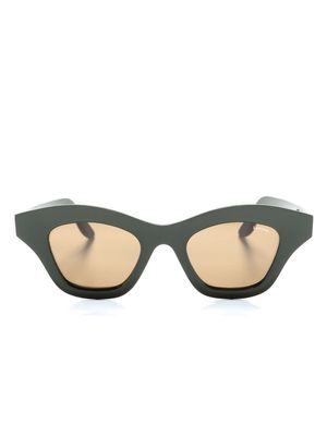 Lapima Tessa Petit square-frame sunglasses - Green