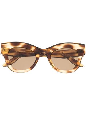 Lapima tortoiseshell-effect tinted sunglasses - Brown
