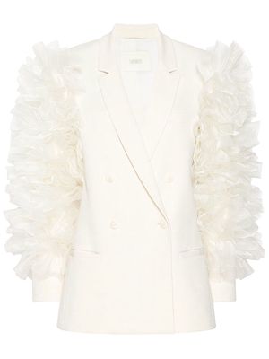 LAPOINTE buttoned double-breasted blazer - White