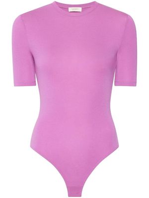LAPOINTE lightweight crew-neck bodysuit - Pink