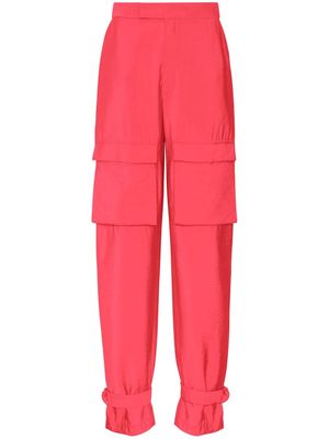 LAPOINTE windbreaker cargo trousers - Pink