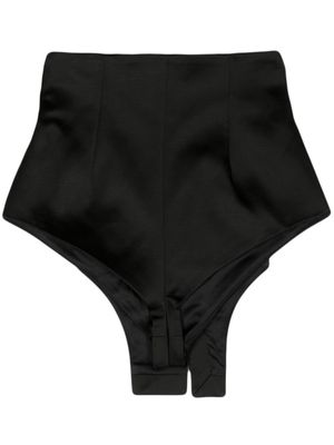 LaQuan Smith button-panel hot shorts - Black