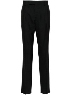 Lardini Attitude pinstripe-pattern trousers - Black
