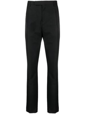 Lardini Attitude twill slim-fit trousers - Black