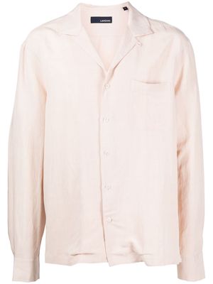 Lardini buttoned long-sleeve shirt - Brown