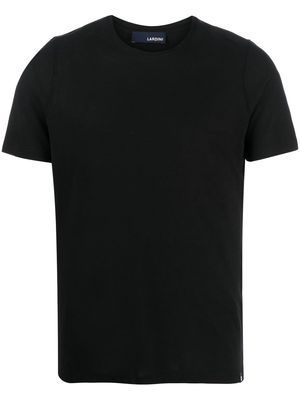Lardini crew-neck cotton T-shirt - Black