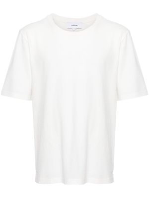 Lardini crew-neck cotton T-shirt - White