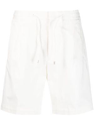 Lardini drawstring cotton shorts - White