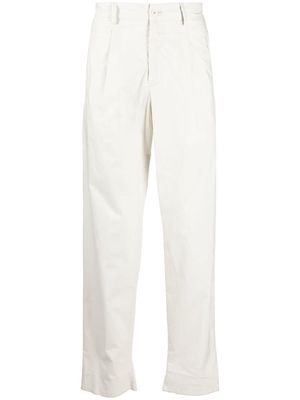 Lardini elasticated waistband chino trousers - Neutrals