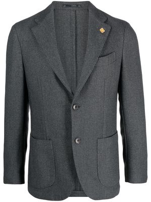 Lardini english tweed wool jacket - Grey