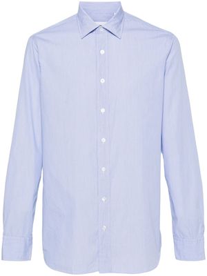 Lardini Eqdante striped shirt - Blue
