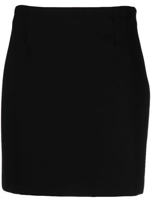 Lardini fitted mini skirt - Black