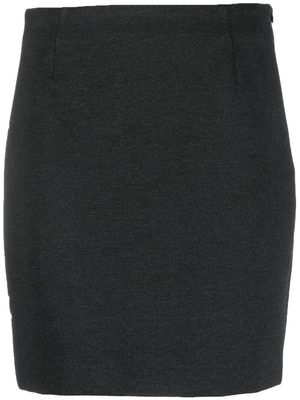 Lardini fitted mini skirt - Grey